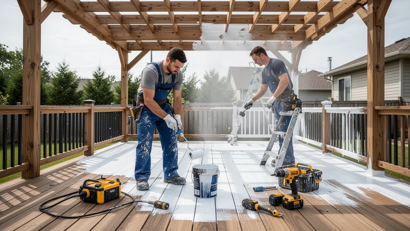 Deck & Pergola Staining
