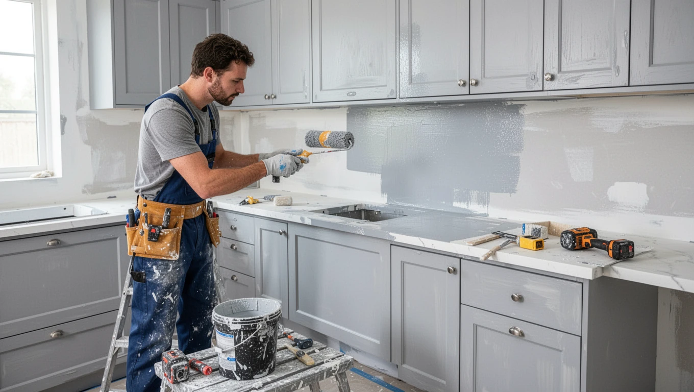 Cabinet & Kitchen Painting