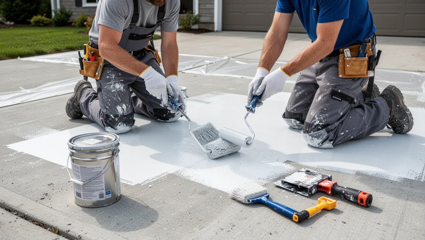 Concrete & Driveway Painting
